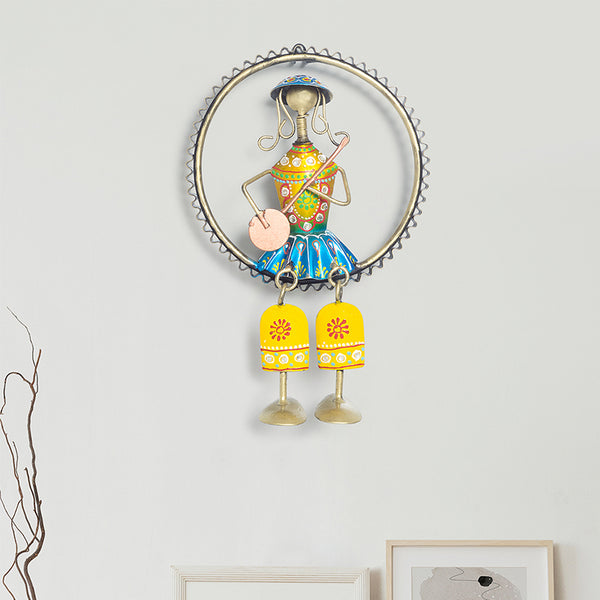 Wall Accents - Folk Musician Doll Wall Accent