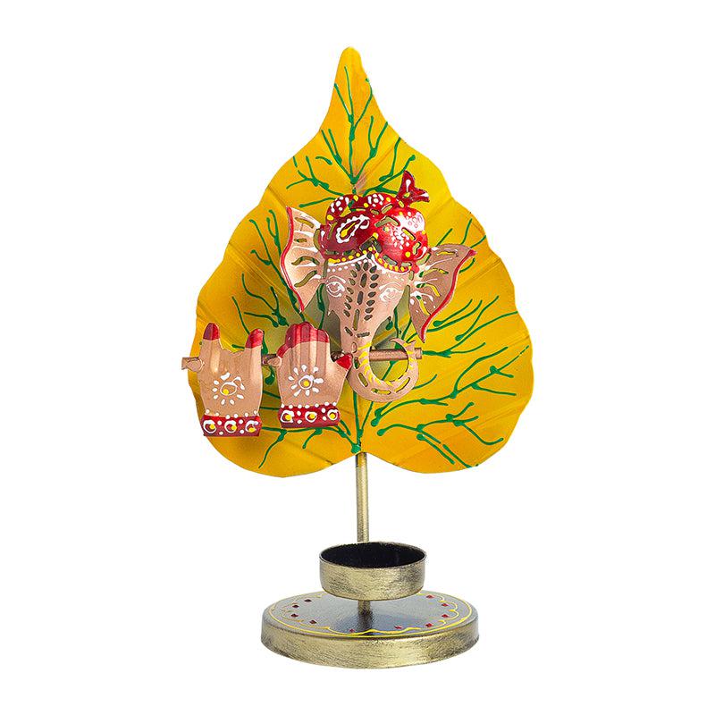 Buy Vinayaka Decorative Handpainted Tealight Candle Holder Candle Holders from Vaaree