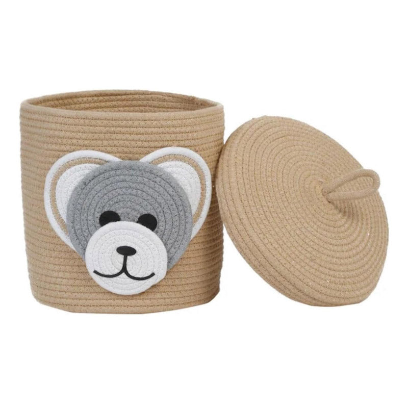 Buy Monkey Monk Natural Fiber Kids Storage Basket Storage Basket from Vaaree