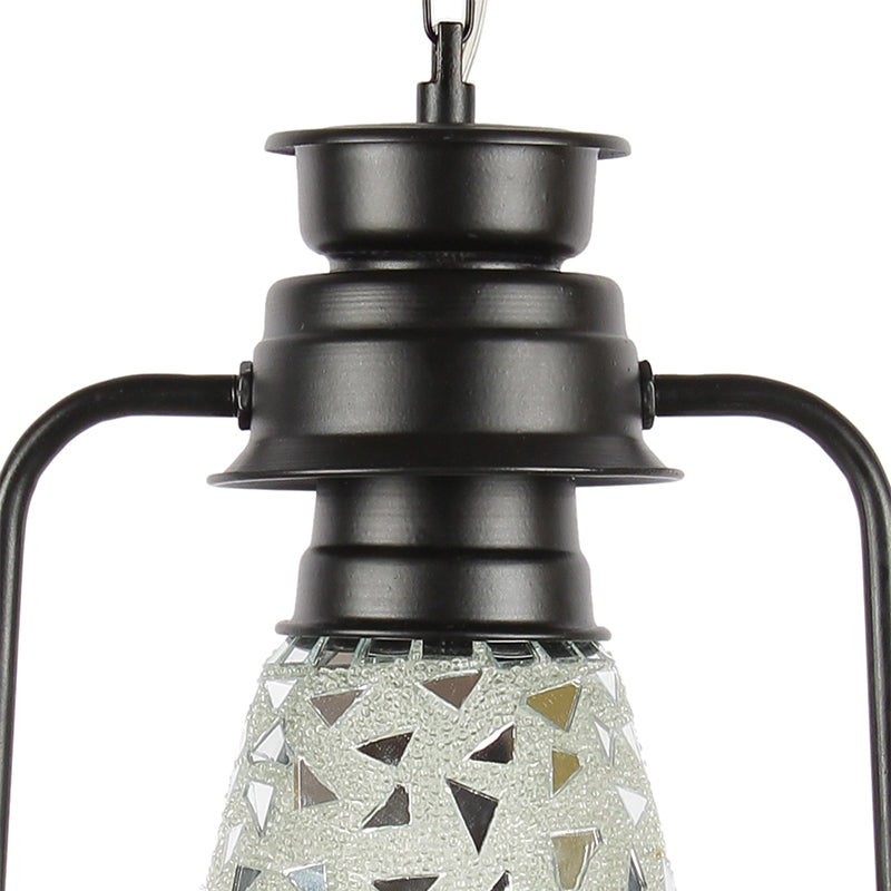 Buy Dvija Mosaic Lantern Ceiling Lamp - Black Ceiling Lamp from Vaaree