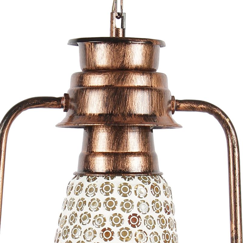 Buy Navina Mosaic Lantern Ceiling Lamp - Copper Ceiling Lamp from Vaaree