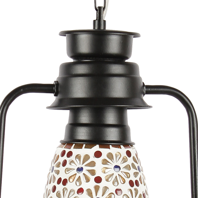 Buy Admya Mosaic Lantern Ceiling Lamp - Black Ceiling Lamp from Vaaree