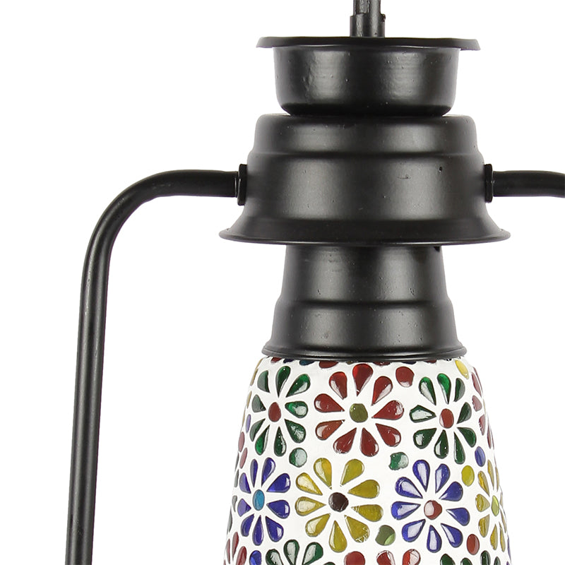 Buy Madhura Mosaic Lantern Table Lamp - Black Table Lamp from Vaaree