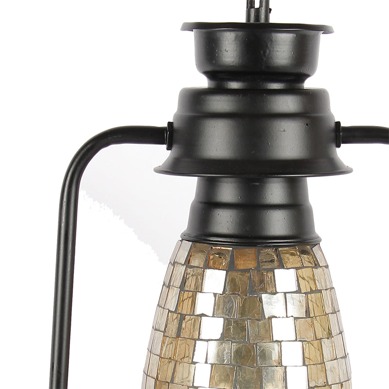 Buy Avina Mosaic Lantern Table Lamp - Black Table Lamp from Vaaree