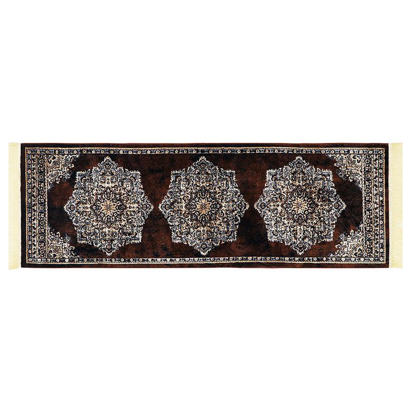 Buy Sinera Ethnic Runner Rug - Brown Runner Rug from Vaaree