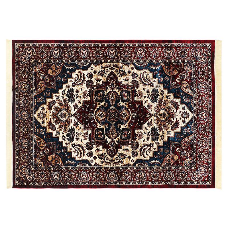 Buy Nikha Ethnic Carpet - Maroon Carpet from Vaaree