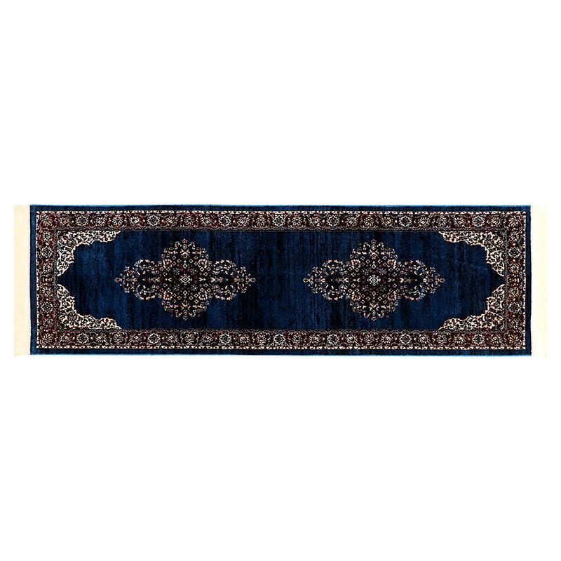 Buy Sinera Ethnic Runner Rug - Navy Blue Runner Rug from Vaaree