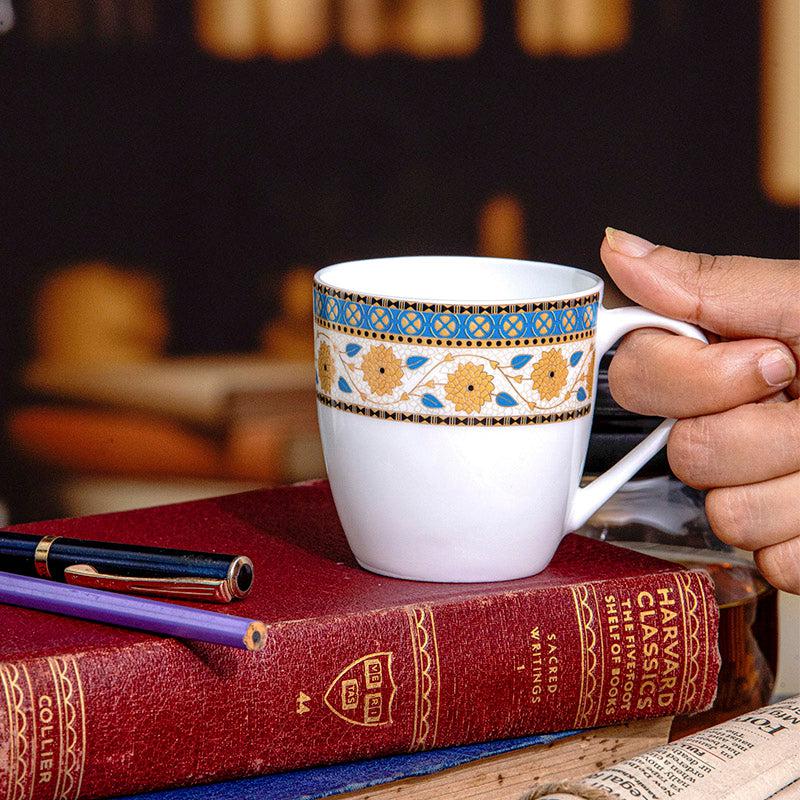 Buy Bida Floral Mug (180 ML) - Set Of Six Mug & Tea Cup from Vaaree