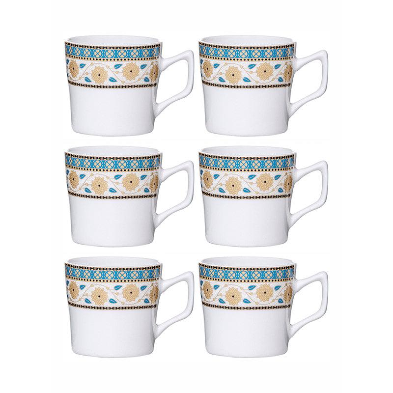 Buy Awa Floral Mug (120 ML) - Set Of Six Mug & Tea Cup from Vaaree