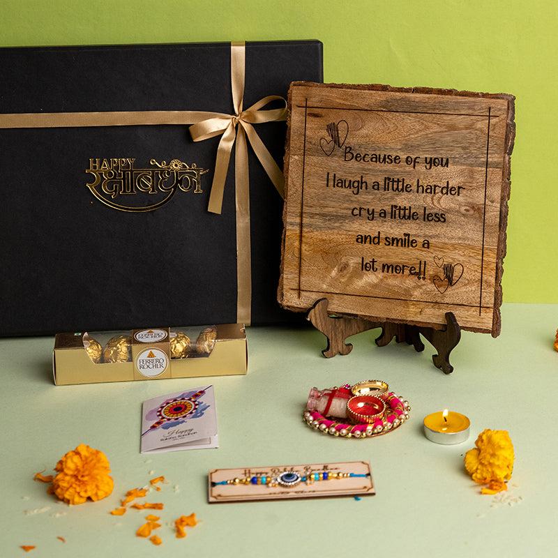 Buy Sibling Joy Rakhi Gift Box Rakhi Hamper from Vaaree