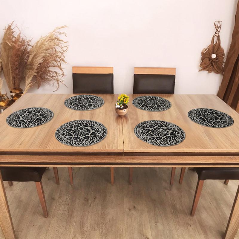 Buy Anuja Mandala Placemat - Set Of Six Table Mats from Vaaree