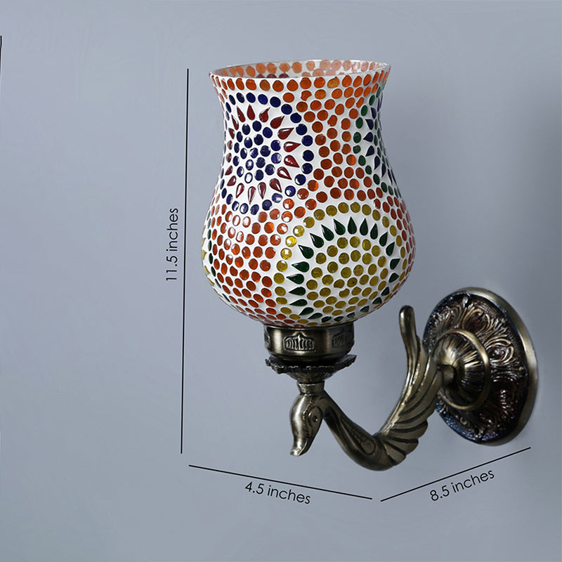 Wall Lamp - Elva Retro Mosaic Wall Lamp