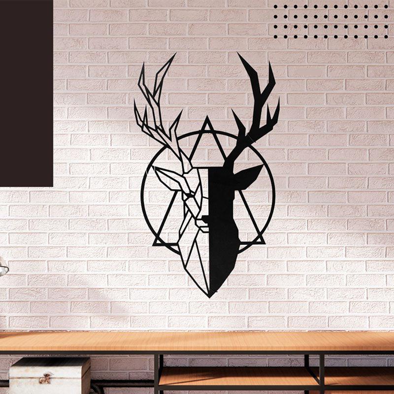 Buy Reindeer Glora Black Wall Art Wall Accents from Vaaree