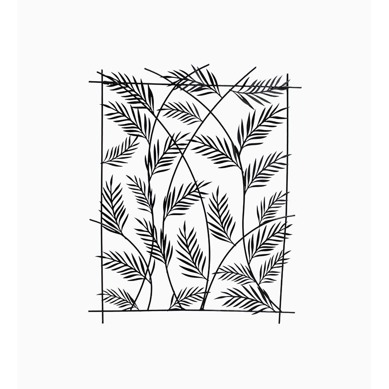 Wall Accents - Plants Black Wall Art