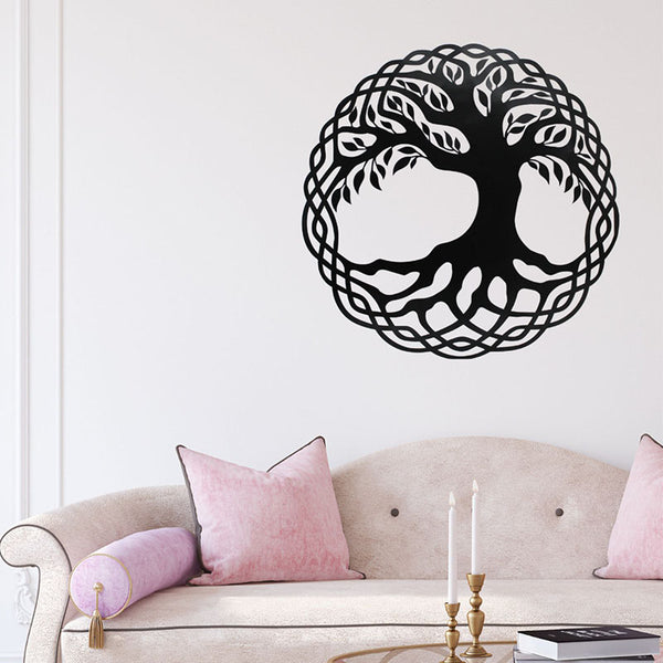 Wall Accents - Tree Of Love Black Wall Art