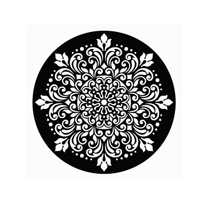 Wall Accents - Aaga Mandala Black Wall Art