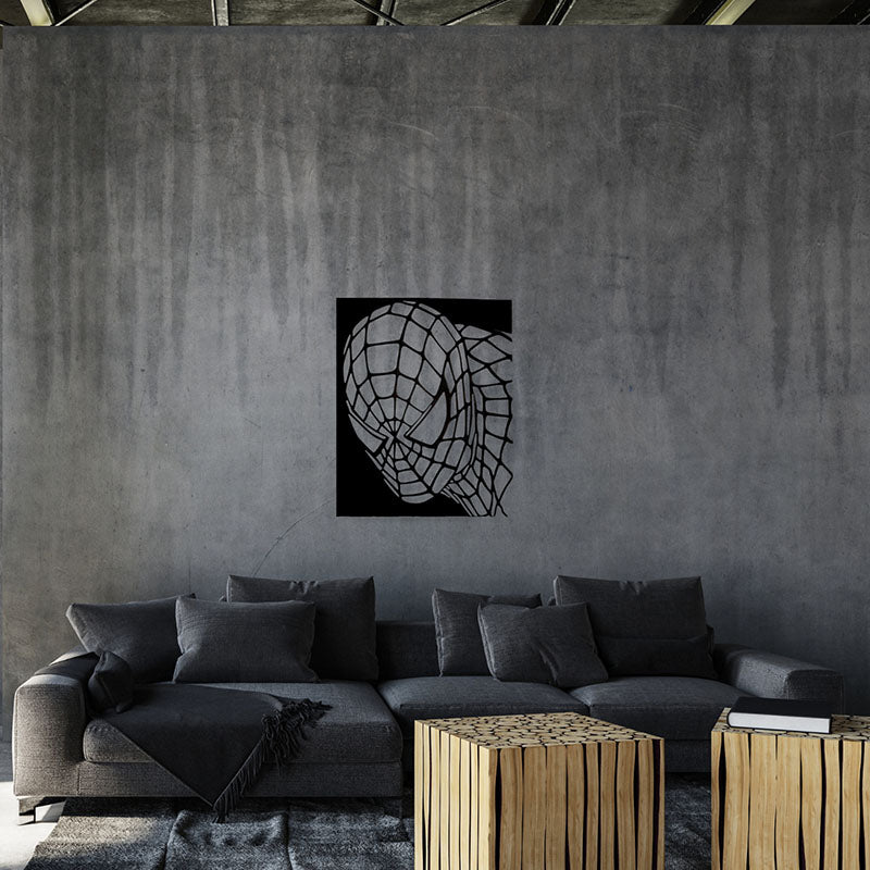 Wall Accents - Spiderman Marvel Black Wall Art