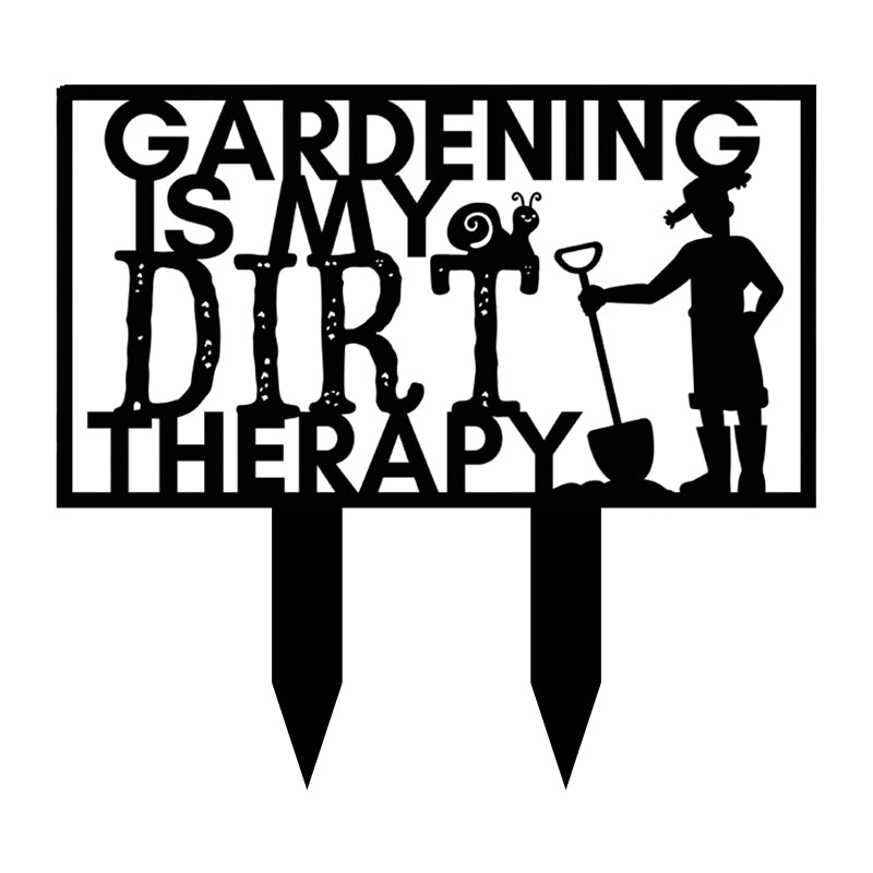 Buy Dirt Therapy Garden Stake Garden Stake from Vaaree