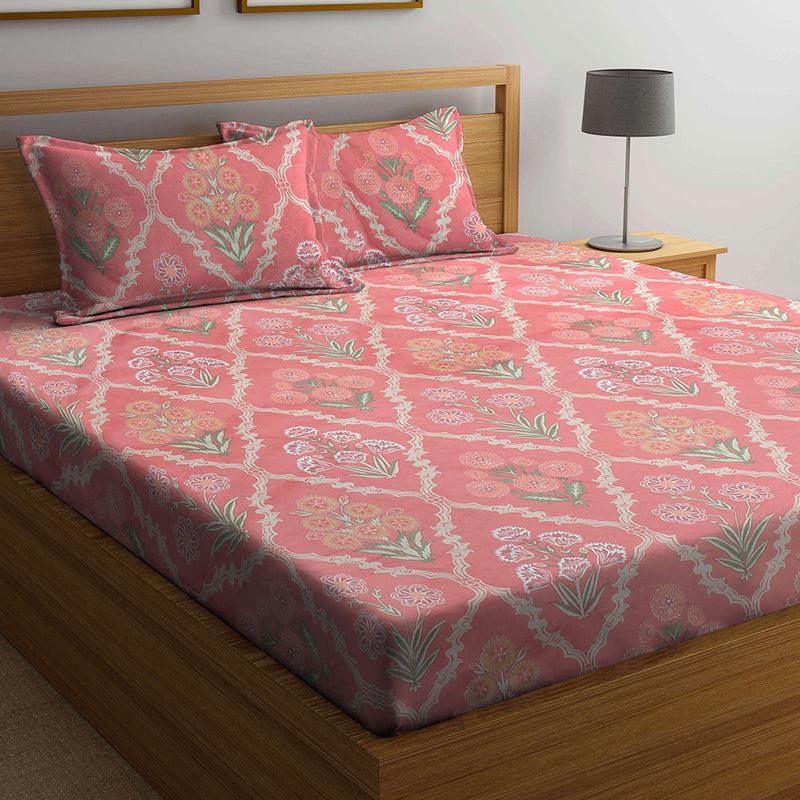 Buy Shelby Floral Bedsheet Bedsheets from Vaaree