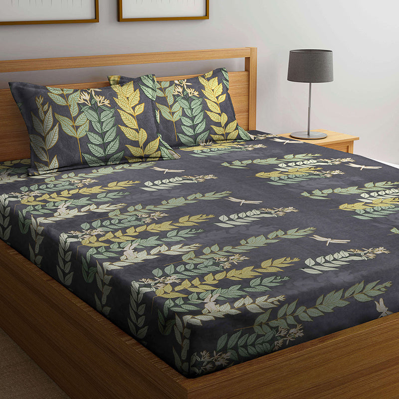 Bedsheets - Whitey Floral Bedsheet