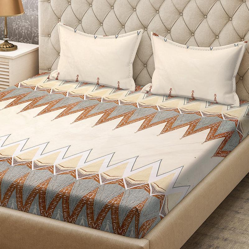 Buy Ziggy Ethnic Bedsheet Bedsheets from Vaaree