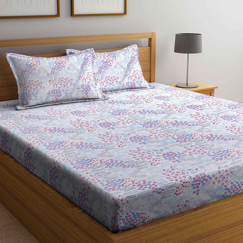 Buy Lucifera Floral Bedsheet Bedsheets from Vaaree