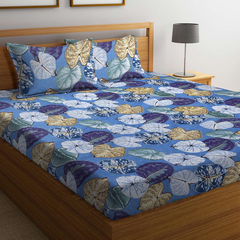 Buy Cecile Floral Bedsheet Bedsheets from Vaaree