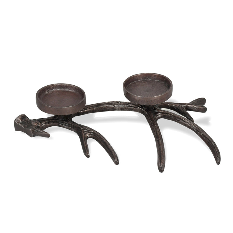 Buy Antler Charm Candle Holder - Black Candle Holders from Vaaree