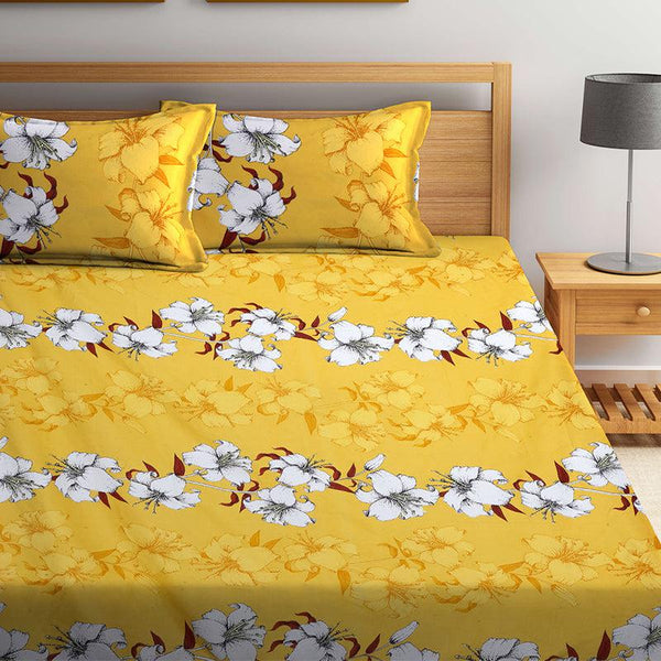 Buy Otis Floral Bedsheet Bedsheets from Vaaree