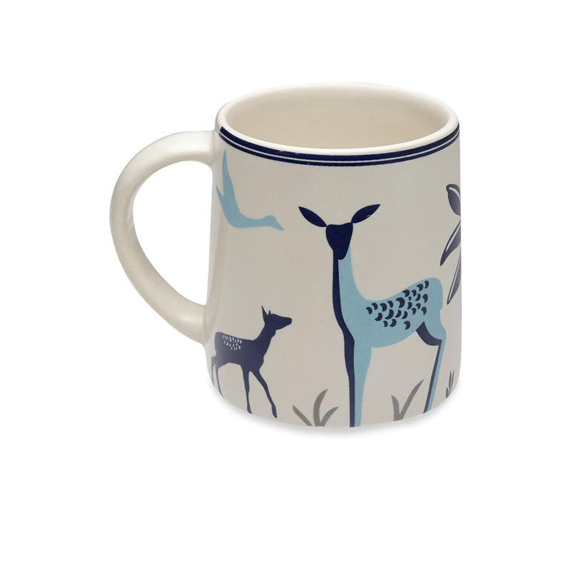 Buy Blue Tropica Mug (300 ML) - Set Of Four Mug & Tea Cup from Vaaree