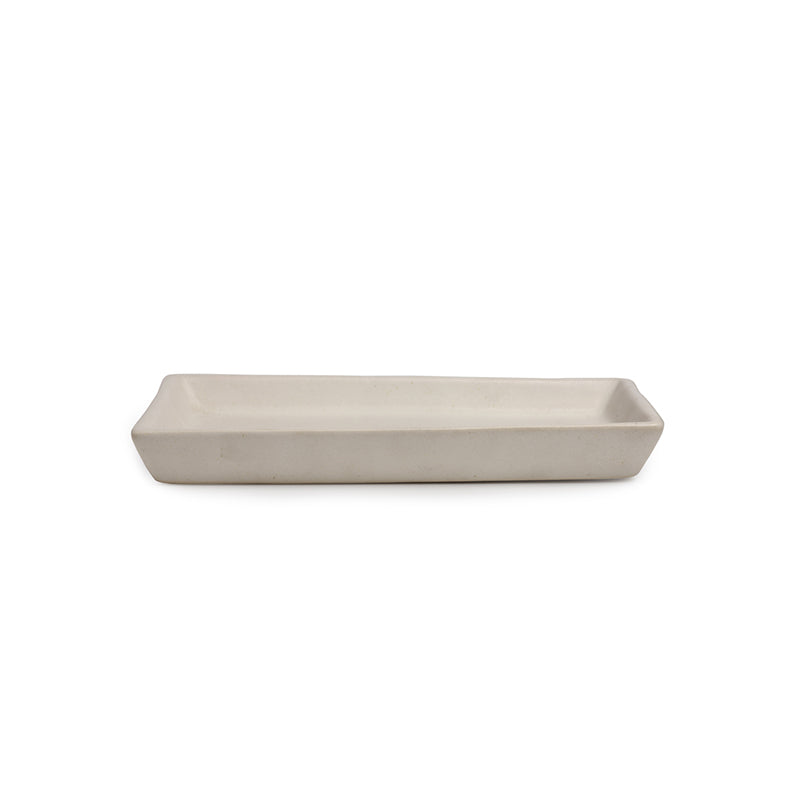 Buy Metrica Stoneware Platter Platter from Vaaree