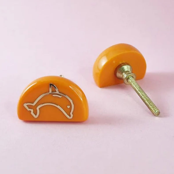 Buy Dolphin Dive Drawer Knob - Set Of Two Knob from Vaaree