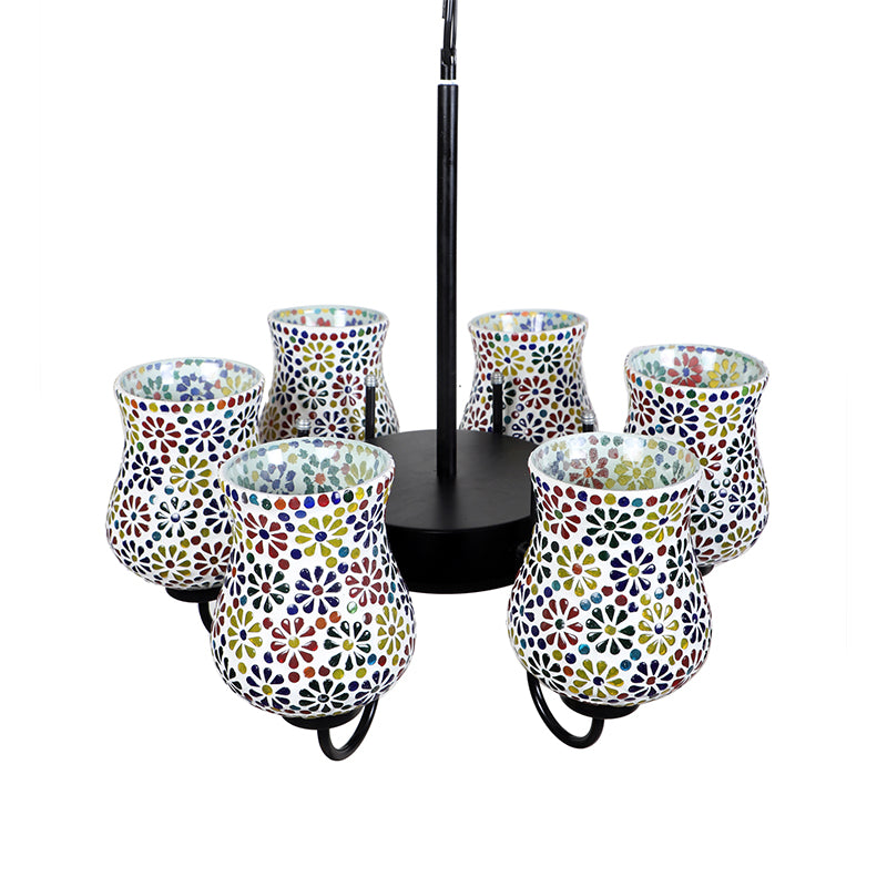 Ceiling Lamp - Ervo Viya Mosaic Chandelier