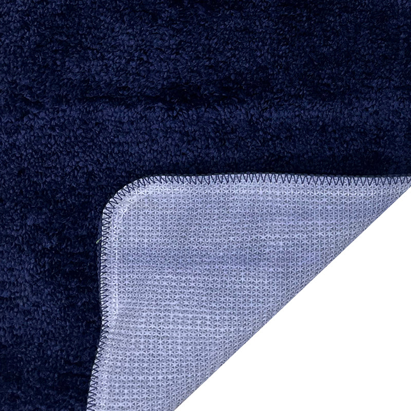 Buy Cleve Anti Skid Bath Mat - Navy Blue Bath Mats from Vaaree