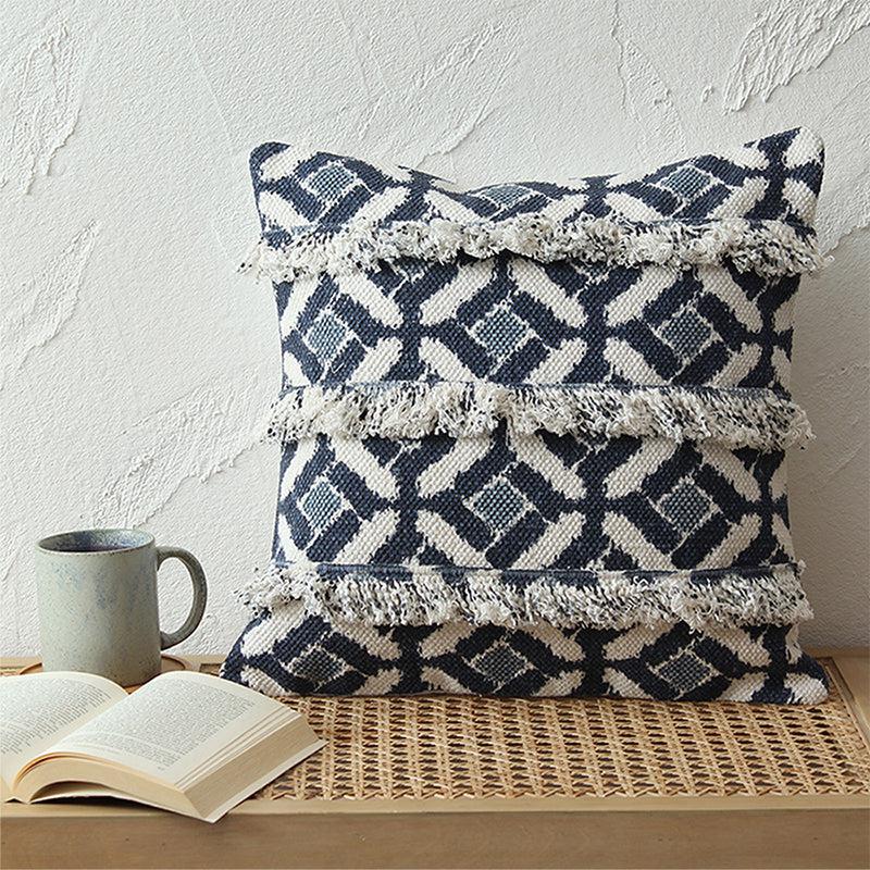 Buy Chhabadi Cushion Cover - Blue Cushion Covers from Vaaree