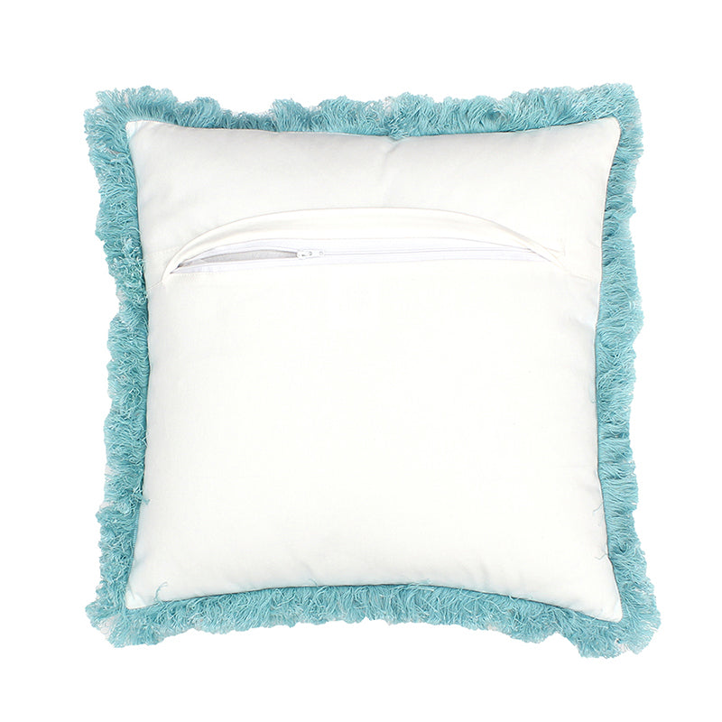 Buy Atoll Cushion Cover (Blue) - Set Of Two Cushion Cover Sets from Vaaree