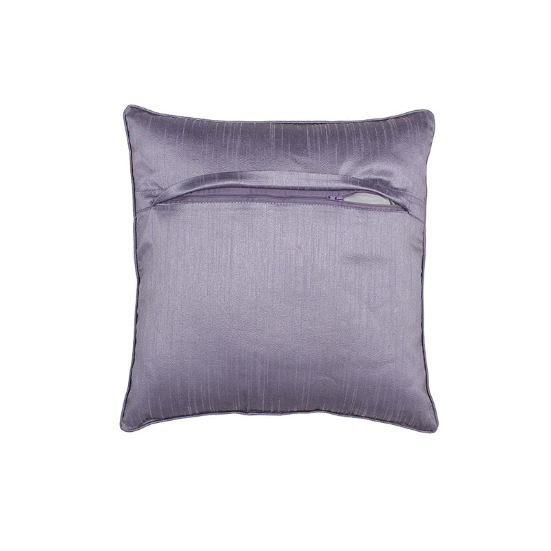 Buy Billaur Cushion Cover (Grey) - Set Of Two Cushion Cover Sets from Vaaree