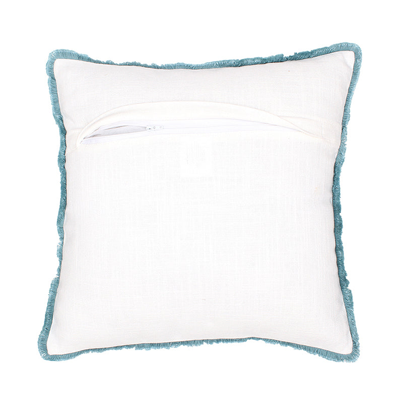 Buy Daya Cushion Cover (Misty Blue) - Set Of Two Cushion Cover Sets from Vaaree