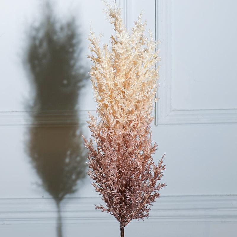 Buy Faux Sabina Millet Grass Flower Stick (Beige) - 36 CM Artificial Flowers from Vaaree