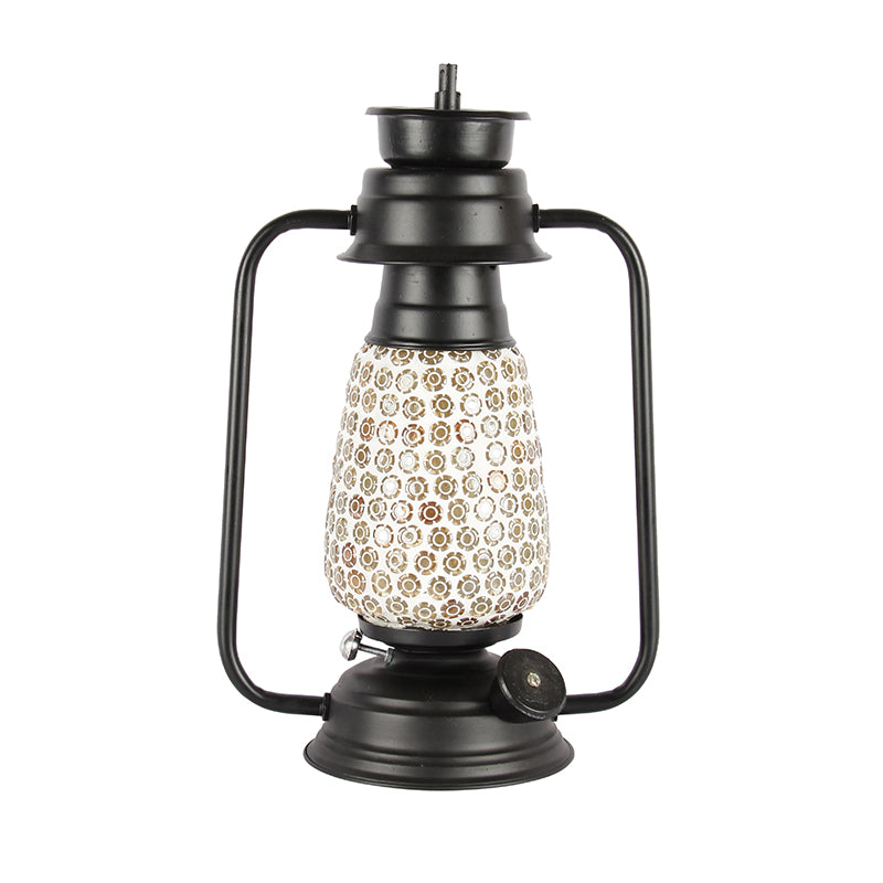 Buy Navina Mosaic Lantern Table Lamp - Black Table Lamp from Vaaree