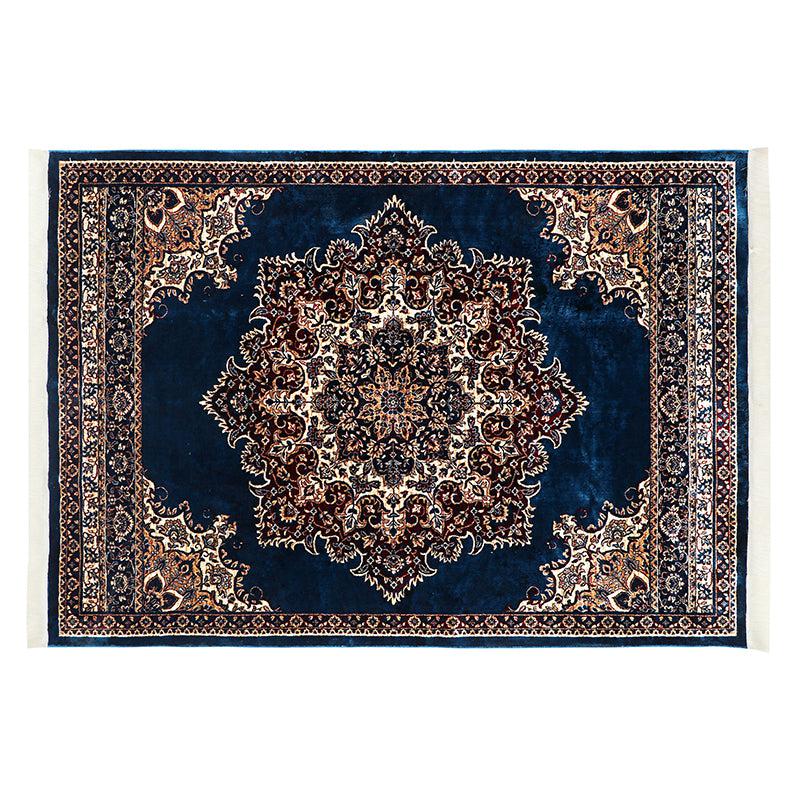 Buy Sinera Ethnic Carpet - Dark Blue Carpet from Vaaree