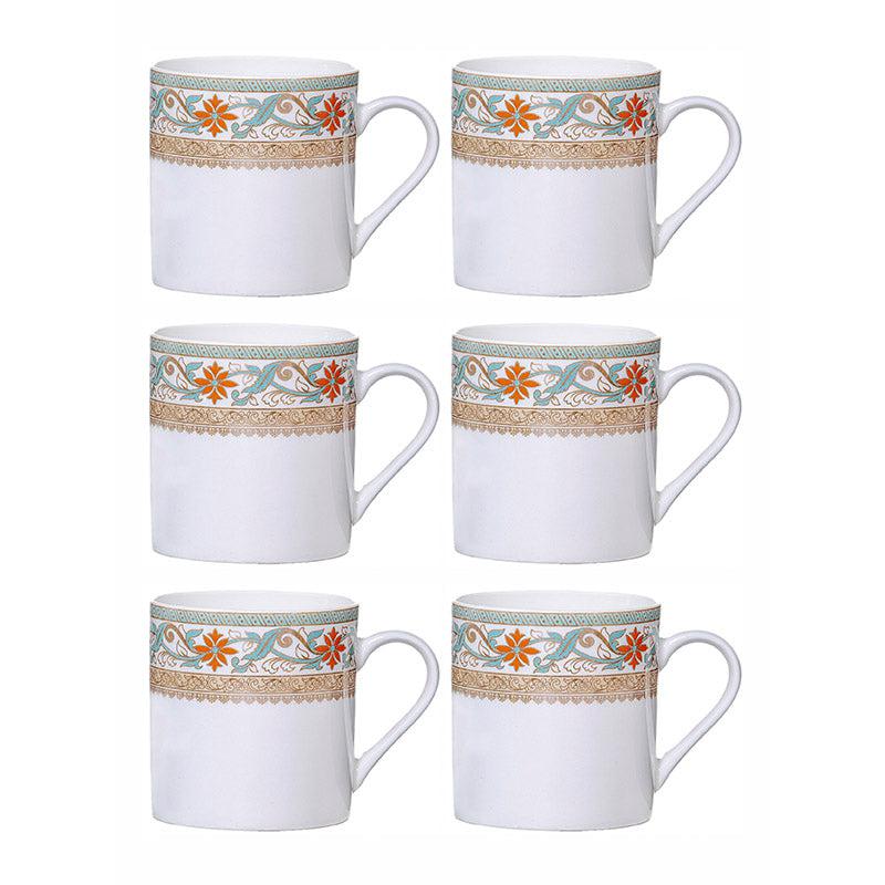 Buy Aakriti Ethnic Mug (210 ML) - Set Of Six Mug & Tea Cup from Vaaree