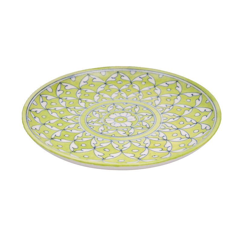 Buy Dwani Mandala Marble Platter Platter from Vaaree