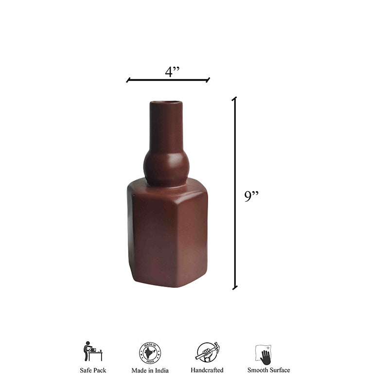 Buy Sirahi Terracotta Vase Vase from Vaaree