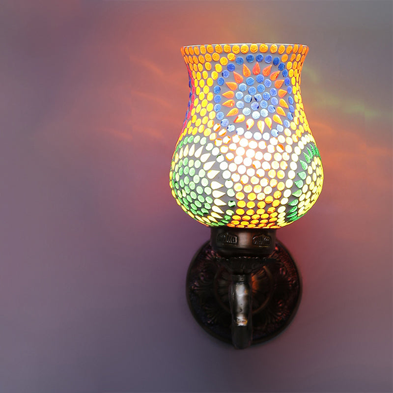 Wall Lamp - Elva Retro Mosaic Wall Lamp