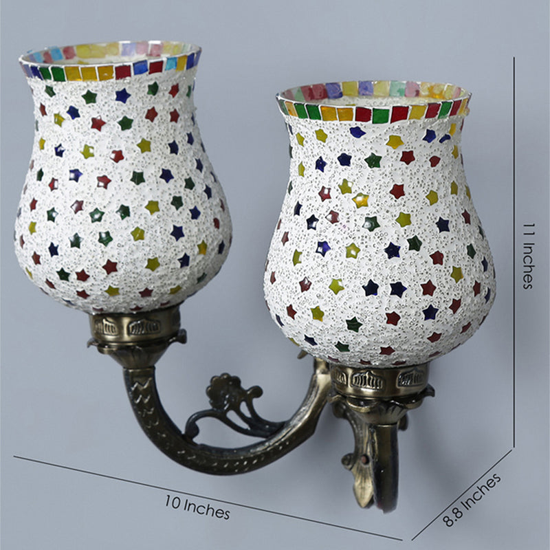 Wall Lamp - Ekta Twinner Mosaic Wall Lamp