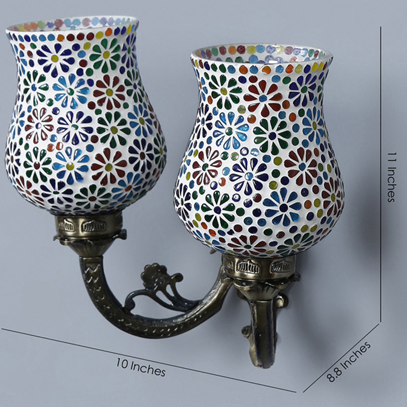 Wall Lamp - Ervo Twinner Mosaic Wall Lamp