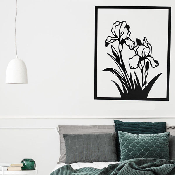 Wall Accents - Florence Black Wall Art