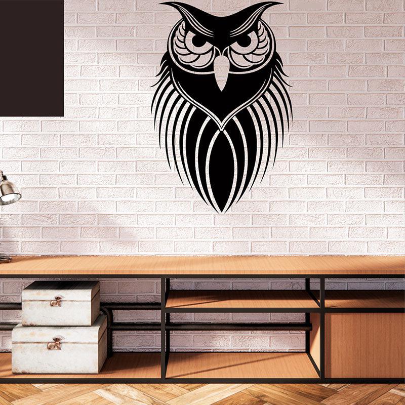 Buy Owl Black Wall Art Wall Accents from Vaaree