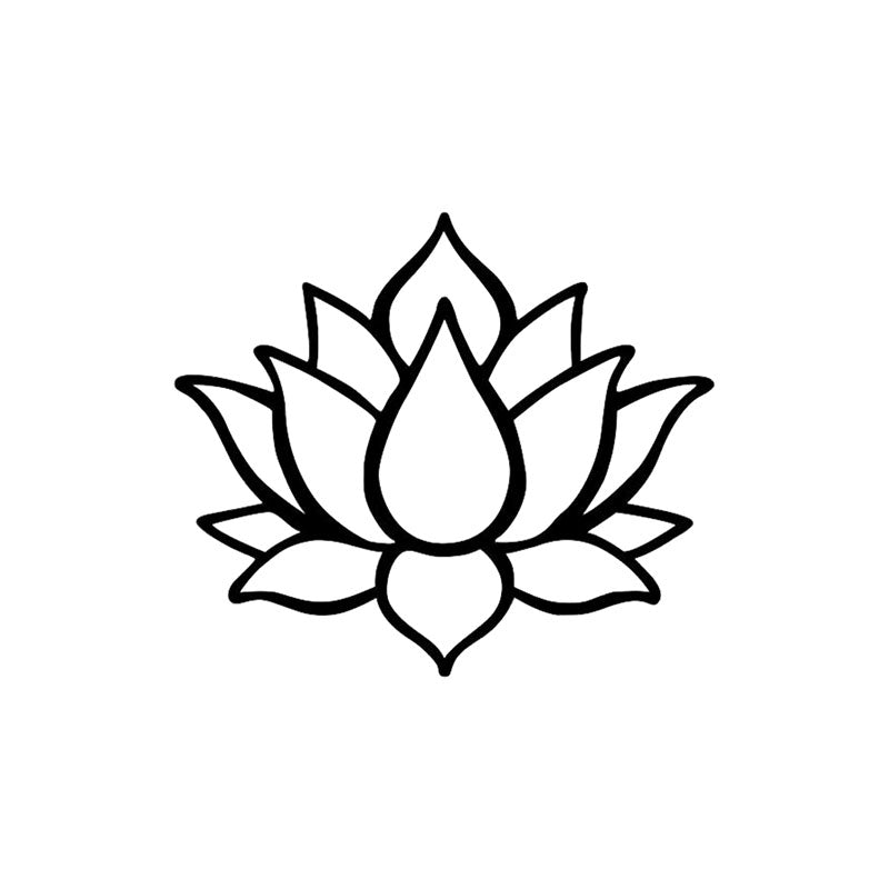 Wall Accents - Lotus Black Wall Art